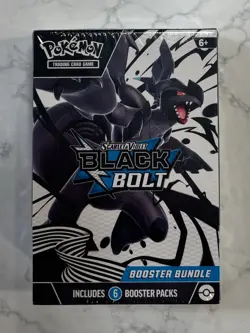Pokemon TCG: Scarlet & Violet Black Bolt Factory Sealed Booster Bundle Box - Image 1