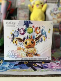 Pokemon Prismatic Evolutions - Elite Trainer Box ETB BRAND NEW FACTORY SEALED - Image 1