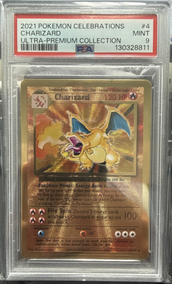 2021 POKEMON CELEBRATIONS ULTRA-PREMIUM COLLECTION #4 CHARIZARD PSA 9 - Image 1