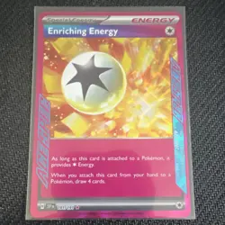 Pokemon Enriching Energy 191/191 Holo ACE SPEC Sv08: Surging Sparks English M/NM - Image 1