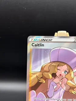 Pokemon TCG Caitlin Full Art 189/198 Chilling Reign Ultra Rare Holo English 189 - Image 3