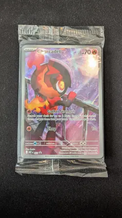 Pokemon TCG Charcadet 022 Phantasmal Flames Black Star Promo SEALED - Image 1