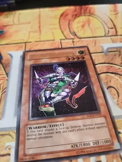 Ninja Grandmaster Sasuke SOD-EN019 Ultimate Rare NM Yugioh - Image 2