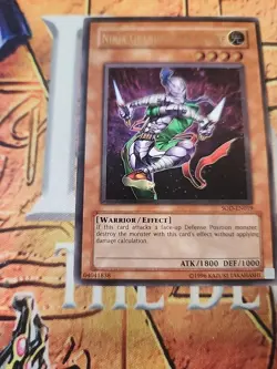 Ninja Grandmaster Sasuke SOD-EN019 Ultimate Rare NM Yugioh - Image 3