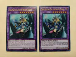2x Yugioh! Dark Magician Girl the Dragon Knight DLCS-EN006 Ultra Rare LP - Image 2