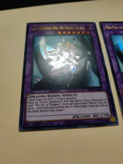 2x Yugioh! Dark Magician Girl the Dragon Knight DLCS-EN006 Ultra Rare LP - Image 5