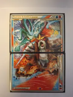 Pokemon Suicune & Entei LEGEND World Championships 2011 2x TCG Cards English - Image 1