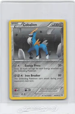 Cobalion 84/101 - Holo Rare - BW Noble Victories - Pokemon Card - NM - Image 1