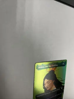 Azusa Lost But Seeking Borderless Foil Card #0679 MTG LP - Image 4