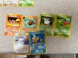 Vintage Nintendo Pokemon Japanese Pocket Monster Trading Card Game Lot 25 Cards - Image 2