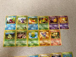 Vintage Nintendo Pokemon Japanese Pocket Monster Trading Card Game Lot 25 Cards - Image 4