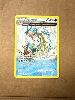 Pokemon TCG Gyarados 21/98 Deck Exclusive Non-Holo Card LP - Image 1