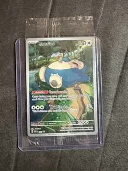 Pokemon TCG Snorlax 151 Scarlet Violet Promo Card Near Mint Sealed SVP 051 NM - Image 1