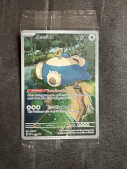 Pokemon TCG Snorlax 151 Scarlet Violet Promo Card Near Mint Sealed SVP 051 NM - Image 3