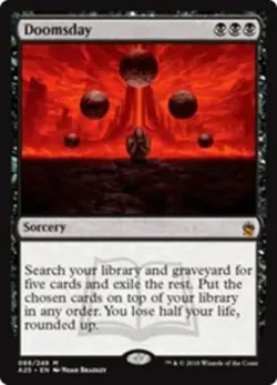 MTG Doomsday, Light Play, English Masters 25 - Image 1