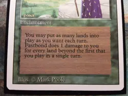 Fastbond Revised Edition (PANGOLIN MTG) Reserved List F: Mint B: NM/LP+ See Pics - Image 3