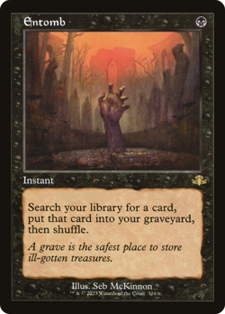 Entomb (FOIL) x1 - MTG Dominaria Remastered DMR #304 - Image 1