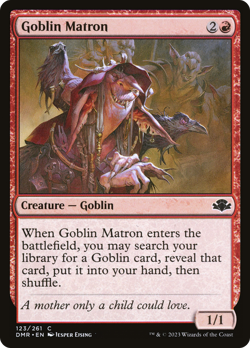 Goblin Matron (FOIL) x1 - MTG Dominaria Remastered DMR #123 - Image 1