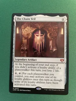 2022 - MTG Magic the Gathering The Chain Veil Commander Masters LP - Mythic - Image 1