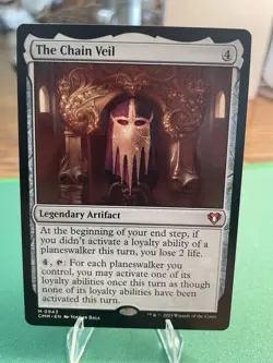 2022 - MTG Magic the Gathering The Chain Veil Commander Masters LP - Mythic - Image 3