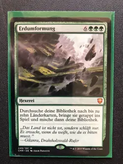 Reshape the Earth Regular Commander NM MTG Magic the Gathering - Image 1