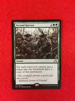 Second Harvest - Shadows over Innistrad - Magic the Gathering - MTG - Image 1