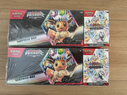 Pokemon Prismatic Evolutions Surprise Box And Booster Bundle Sealed (2-packs) - Image 2