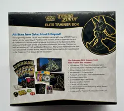 Pokemon TCG Crown Zenith Elite Trainer Box ETB Factory Sealed 820650871474 - Image 2