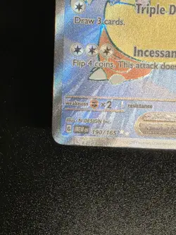 Pokemon TCG Kangaskhan EX Full Art Card 190/165 Scarlet & Violet 151 Series - Image 5