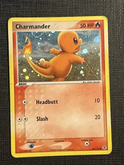 Charmander 58/112 Reverse Holo FireRed & LeafGreen - Carta Pokemon ENG - 2004 - Image 1