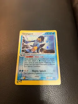 Pokemon Swampert 13/109 Ruby and Sapphire Holo NEAR MINT Vintage - Image 4