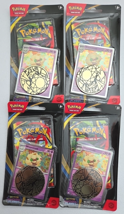 Pokemon TCG Phantasmal Flames Whimsicott Blister Pack - 4 Packs - Image 1