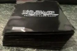 Yugioh Black NOIR 96KT 1st Edition 1996 Rare Deck Protector Sleeves (47 Total) - Image 4