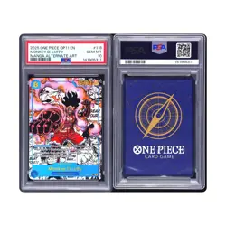 PSA 10 Monkey D. Luffy Snake Man OP11-118 Manga Alt Art Secret Rare One Piece - Image 4