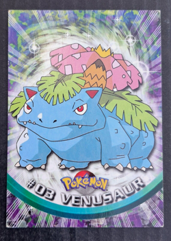 Pokemon Card Venusaur #3 Topps Trading Cards serie 1 NM - Image 1