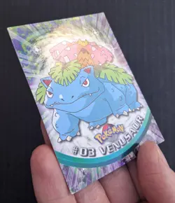 Pokemon Card Venusaur #3 Topps Trading Cards serie 1 NM - Image 3