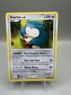 Pokemon TCG Snorlax Rising Rivals Card 81/111 Regular Common MINT - Image 1