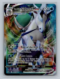Pokemon Miscellaneous Cards & Products #046/198 Ice Rider Calyrex VMAX Promo - Image 1