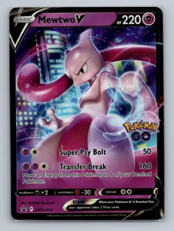 Pokemon SWSH: Sword & Shield Promo Cards #SWSH223 Mewtwo V - Image 1