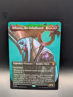 MTG - Mikaeus, the Unhallowed - TEXTURED FOIL - Legendary Creature - CMM #1061 - Image 1