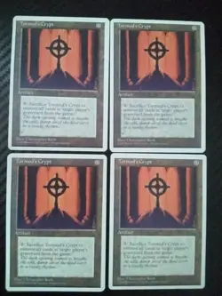 MTG - 4 x Tormod's Crypt - Playset 4x x4 - Chronicles Regular NM - Image 2