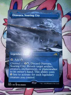Otawara, Soaring City (Borderless) Kamigawa: Neon Dynasty Regular - Image 1