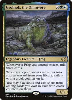 1x Grolnok, the Omnivore NM Eng MTG - Crimson Vow - Image 1