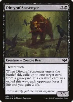 1x Diregraf Scavenger NM Eng MTG - Crimson Vow - Image 1
