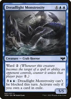 1x Dreadlight Monstrosity NM Eng MTG - Crimson Vow - Image 1