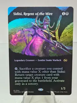 Sidisi, Regent of the Mire (Borderless Foil) Rare MTG Tarkir Dragonstorm - Image 1