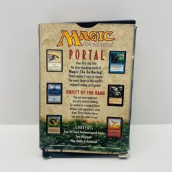 Magic the Gathering Portal Starter Set 2 Player *Empty Box Only* & Players Guide - Image 2