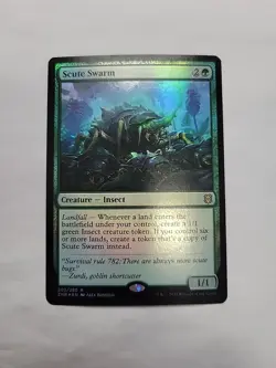 MTG - Scute Swarm Zendikar Rising Foil ZNR R#203 - Image 1