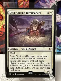 Deep Gnome Terramancer Commander Legends: Battle for Baldur's Gate Regular - Image 1