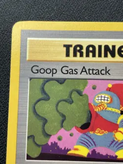 Pokemon Trainer Goop Gas Attack 1st Edition Team Rocket LP - Image 2